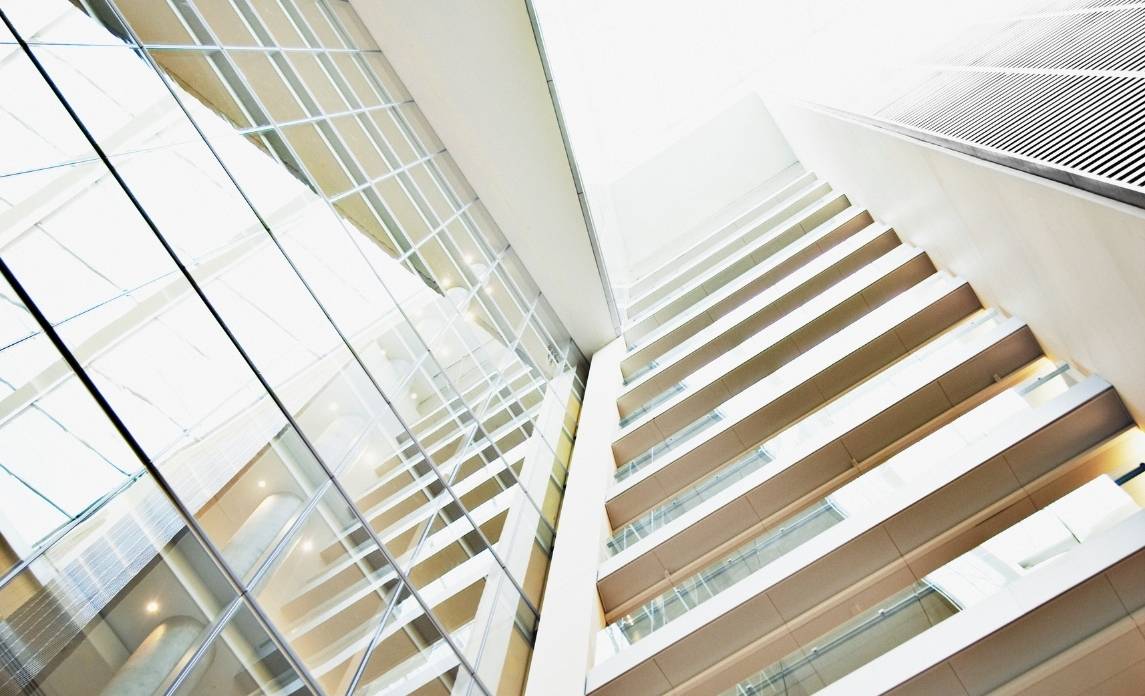 Business building in need of professional cleaning