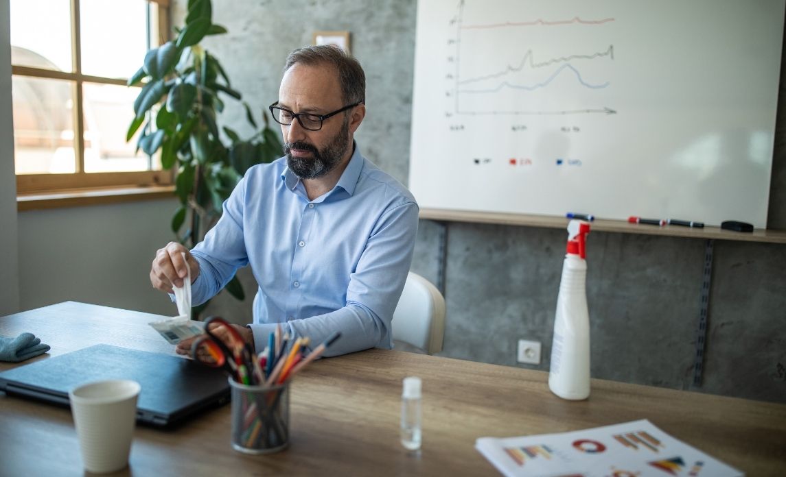 Disinfectant wipes in the time of COVID-19