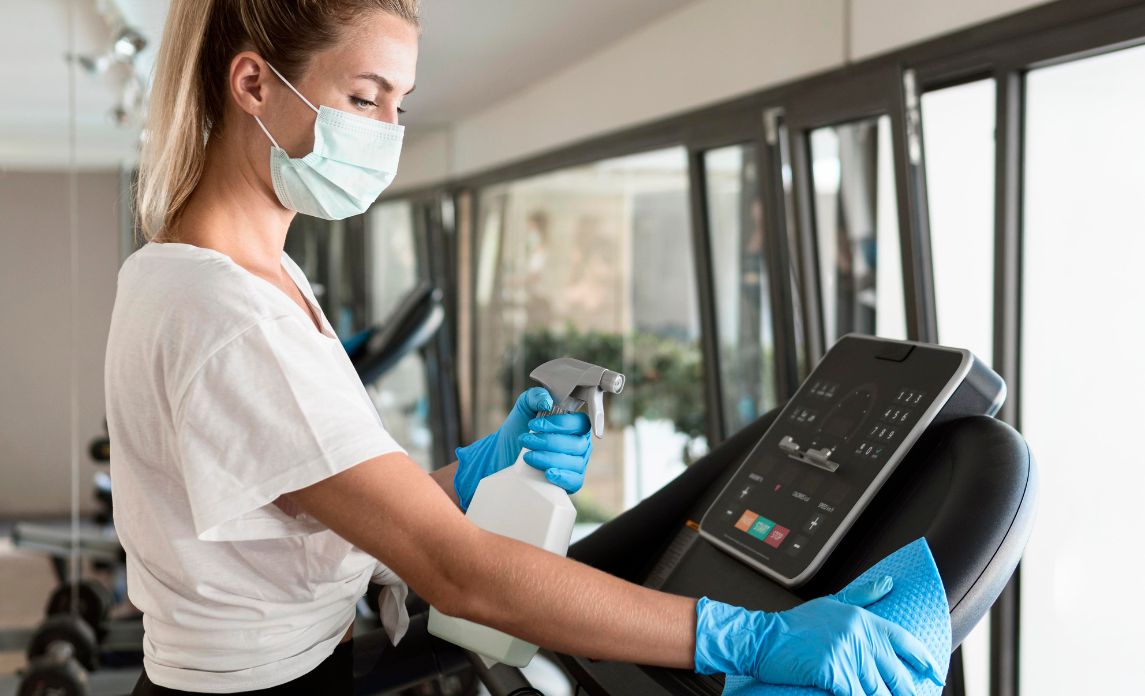 tackling gym equipment