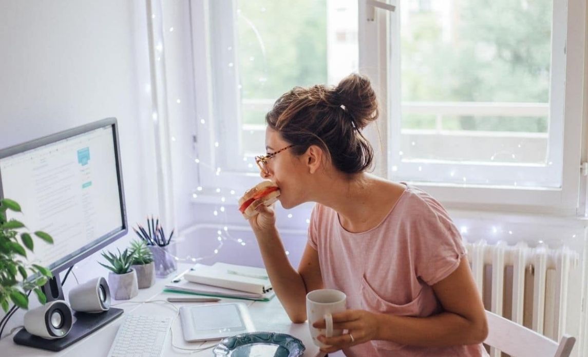 Work from home office cleaning