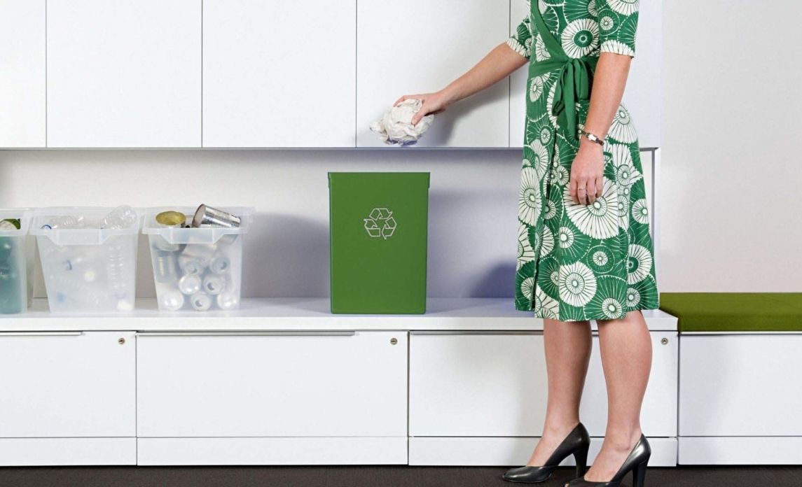 Recycling in the office