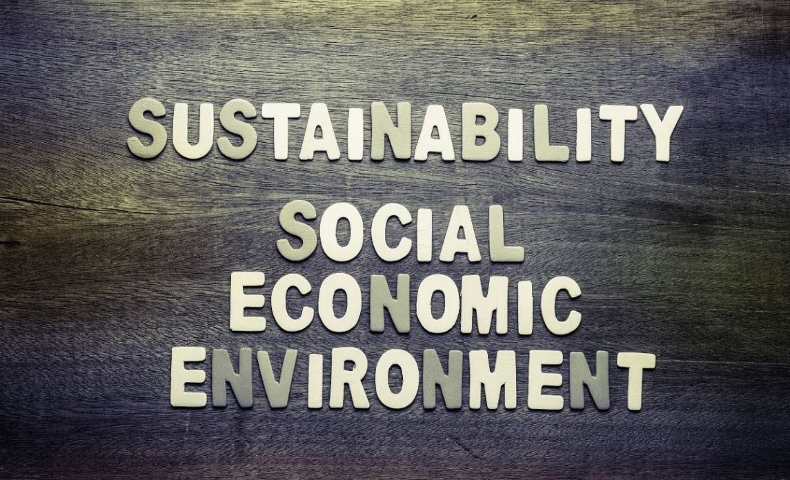Sustainability has social economic and environmental aspects to it