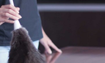 Dusting off conference room