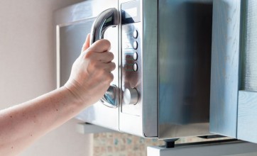 Office microwave oven