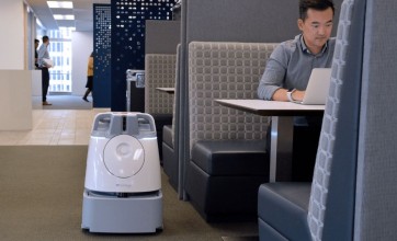 Softbank cleaning robot