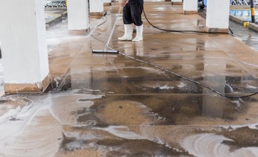 water damage cleanup